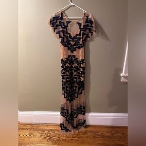 For Love and Lemons lace pattern long dress - NWT